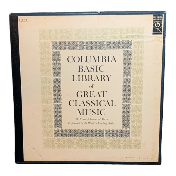 LP Columbia Basic Library Of Great Classical Music Vinyl Record - Picture 1 of 2